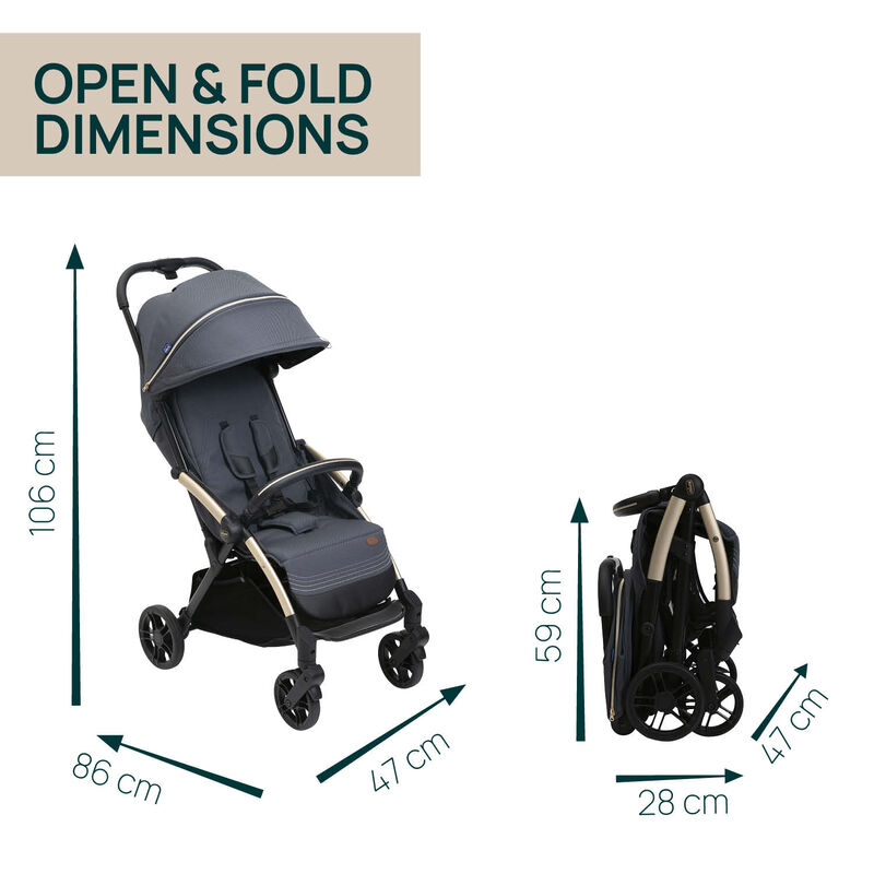 Goody XPlus Dark Shadow Stroller image number 4